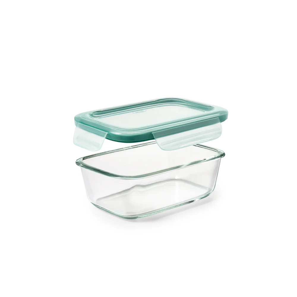 Smart Seal Rectangular Glass Container - 800ml - Image 6