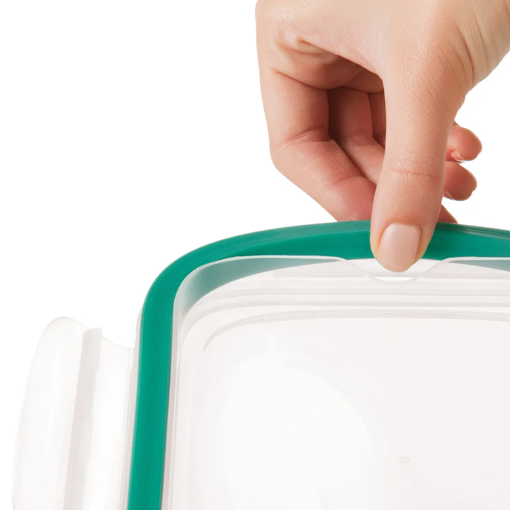 Smart Seal Rectangular Glass Container - 800ml - Image 8