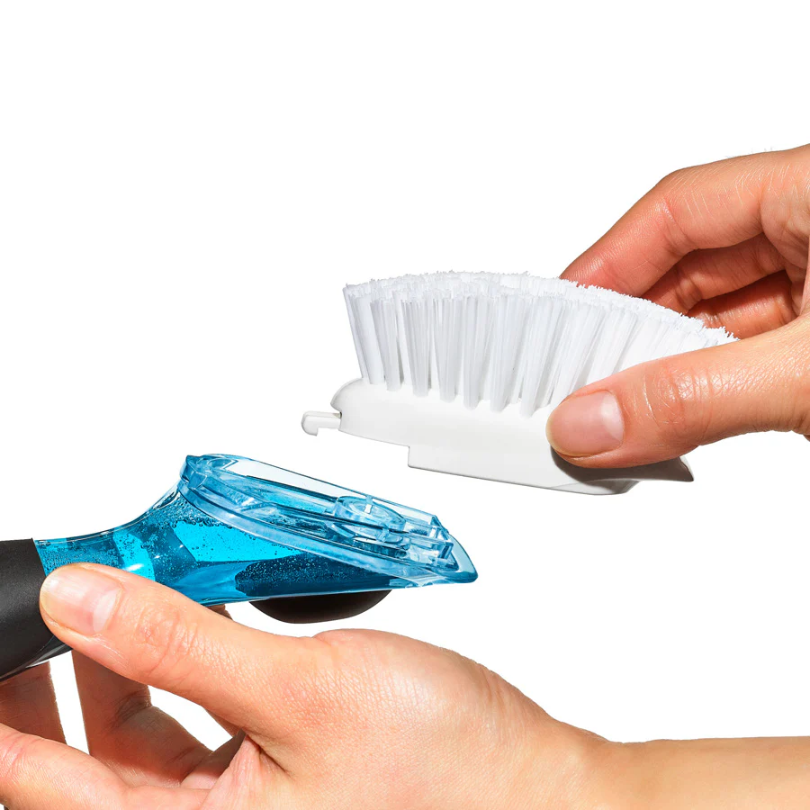 Good Grips Soap Dispensing Dish Brush - Black - Image 2