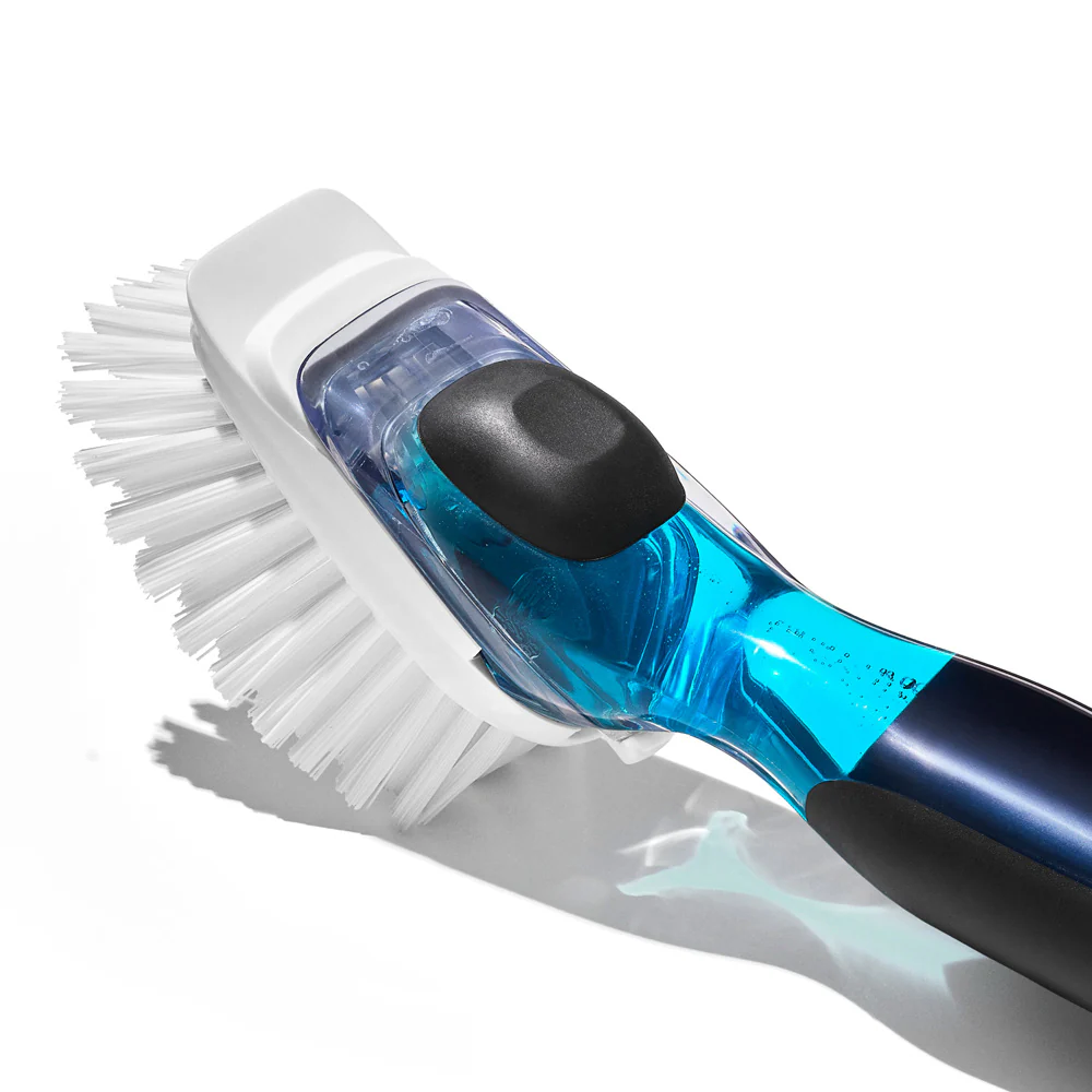 Good Grips Soap Dispensing Dish Brush - Black - Image 4