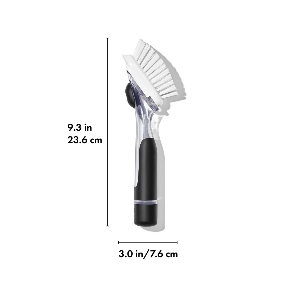 Good Grips Soap Dispensing Dish Brush - Black - Image 7