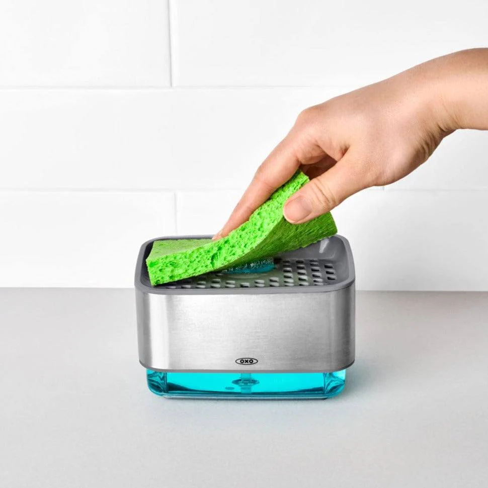 Good Grips Soap Dispensing Sponge Holder - Image 2