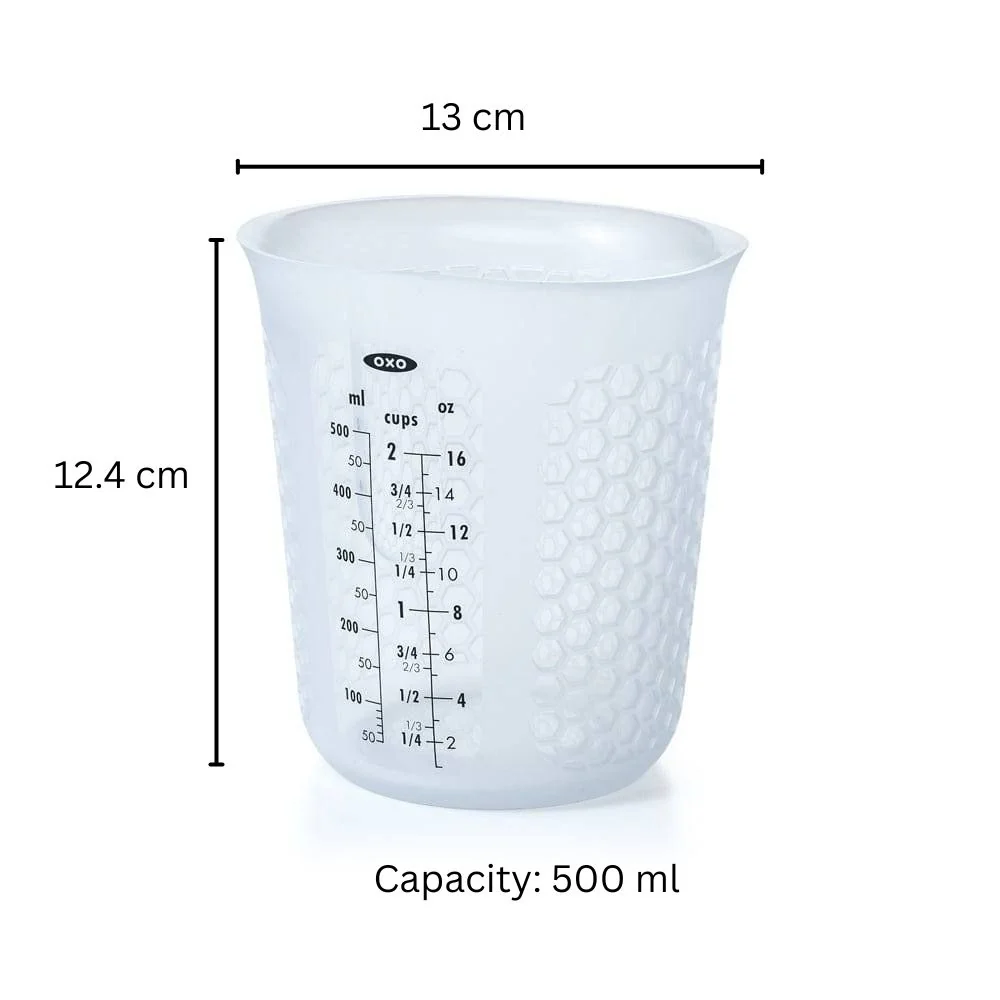 Good Grips Squeeze & Pour Silicone Measuring Cup - 500ml - Image 4