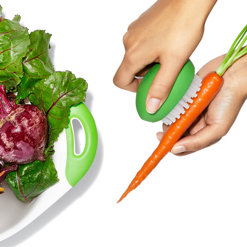 Good Grips Vegetable Brush - Green - Image 9