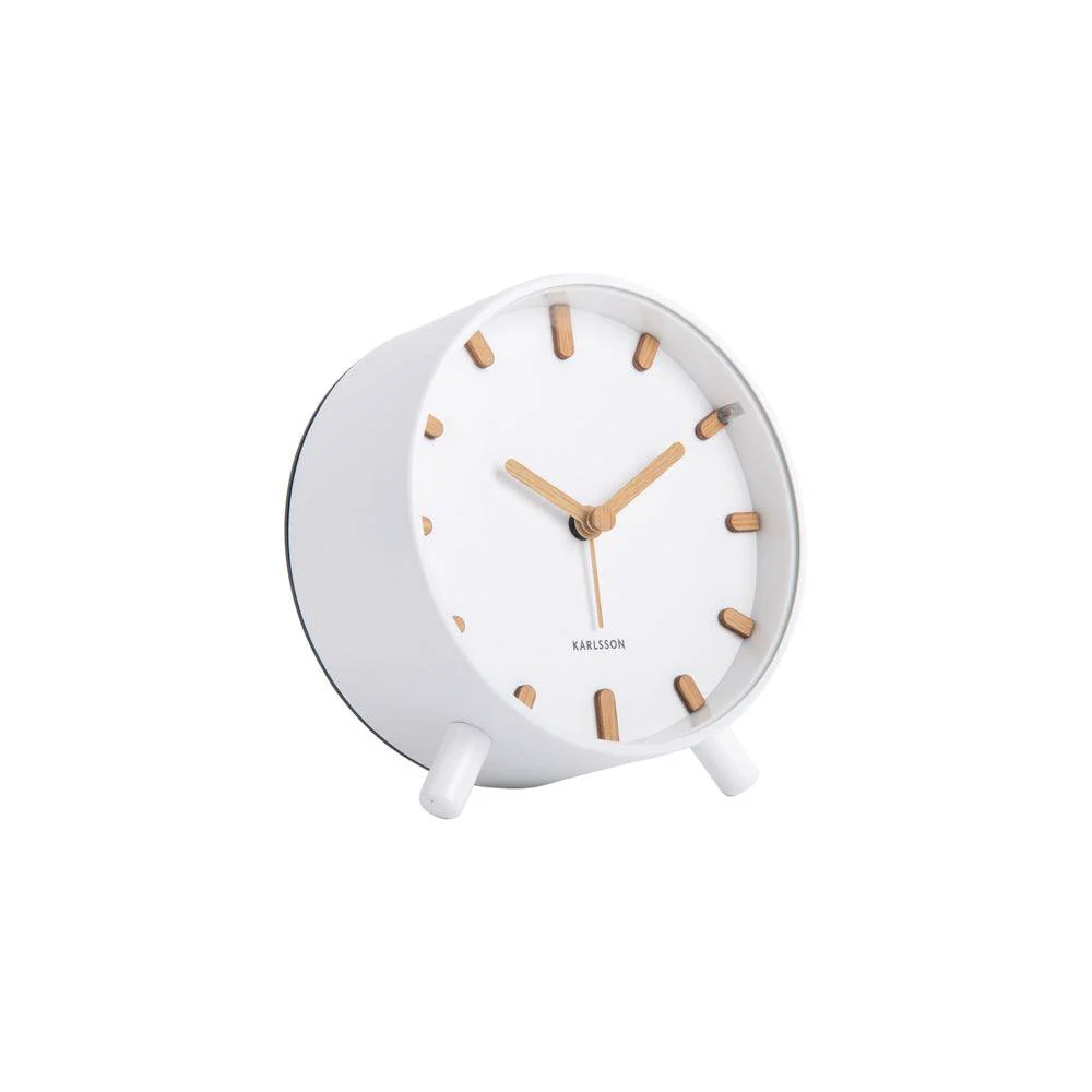 Grace Alarm Clock - White - Image 2