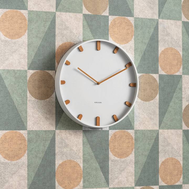 Grace Wall Clock 40cm - White - Image 2
