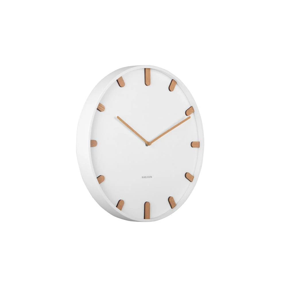 Grace Wall Clock 40cm - White - Image 3