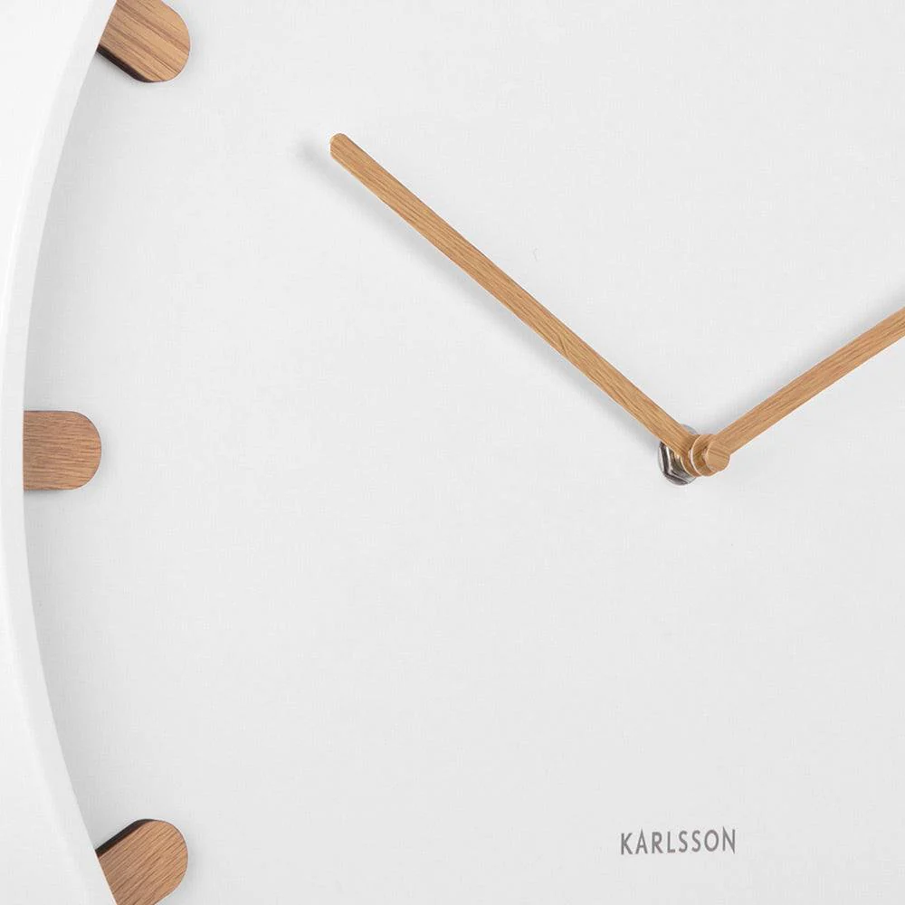 Grace Wall Clock 40cm - White - Image 5