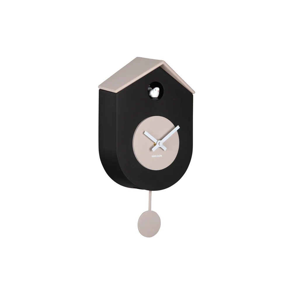 Grato Cuckoo Wall Clock - Black - Image 5