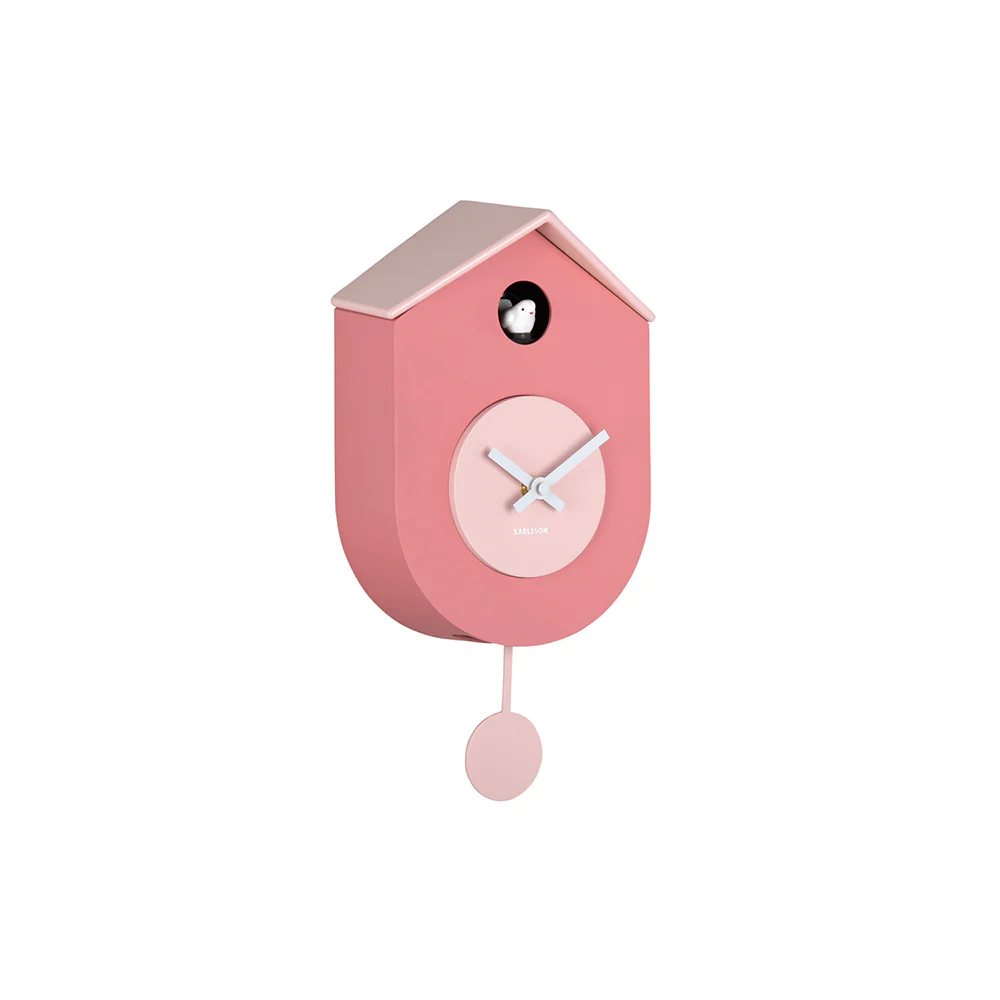 Grato Cuckoo Wall Clock - Pink - Image 2