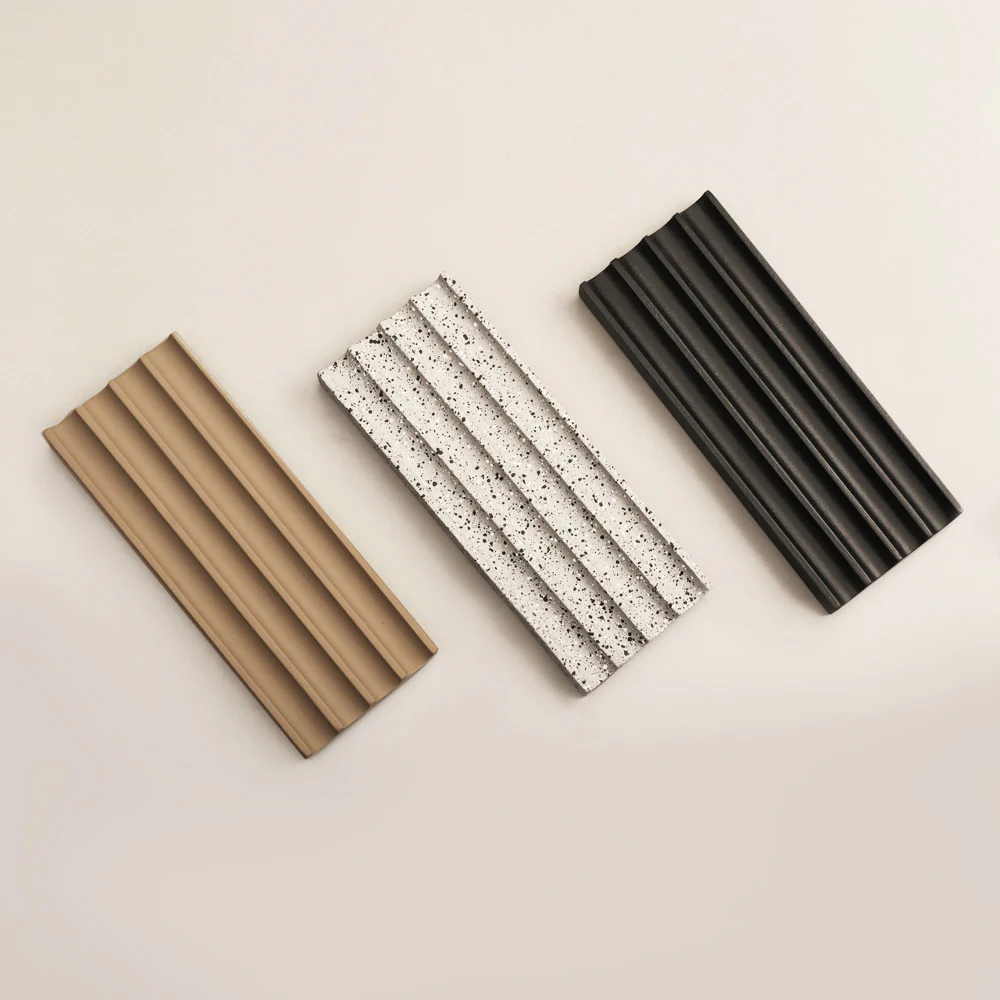 Grooves Pen Tray - Speckled Grey - Image 6