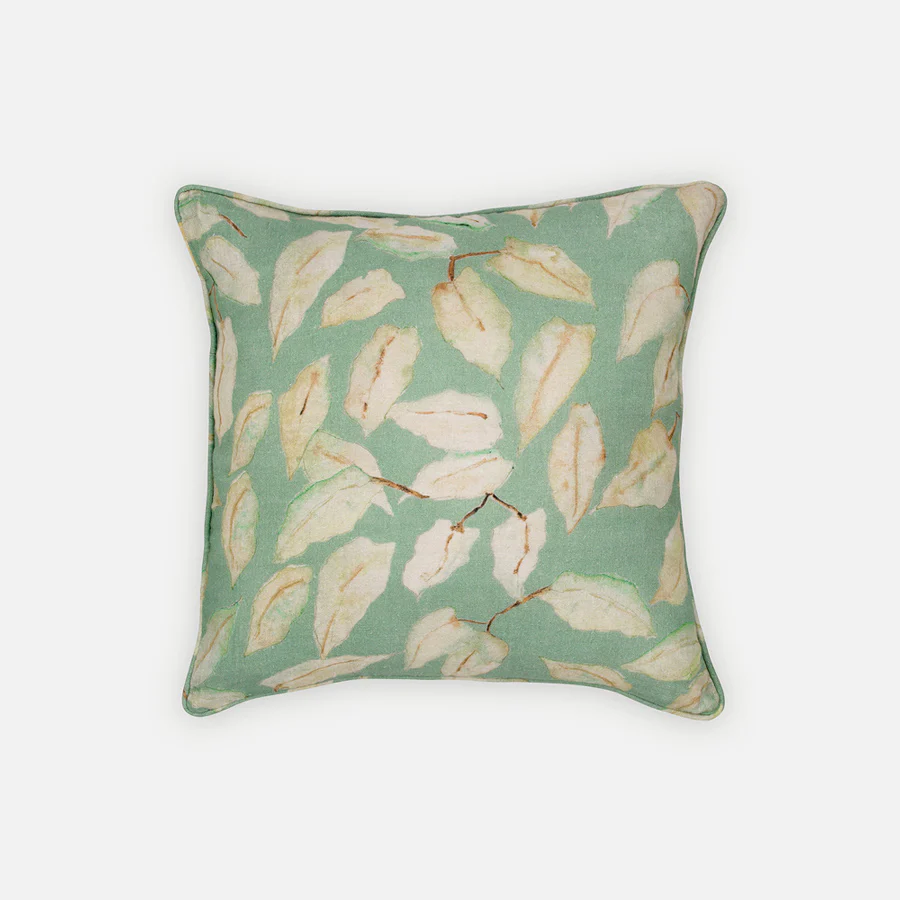 Grove Linen Cushion Cover 45x45cm - Duck Egg - Image 2