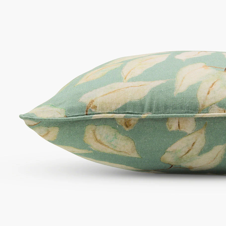 Grove Linen Cushion Cover 45x45cm - Duck Egg - Image 4