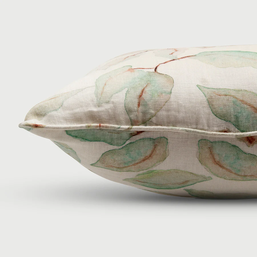 Grove Linen Cushion Cover 45x45cm - Ivory - Image 3
