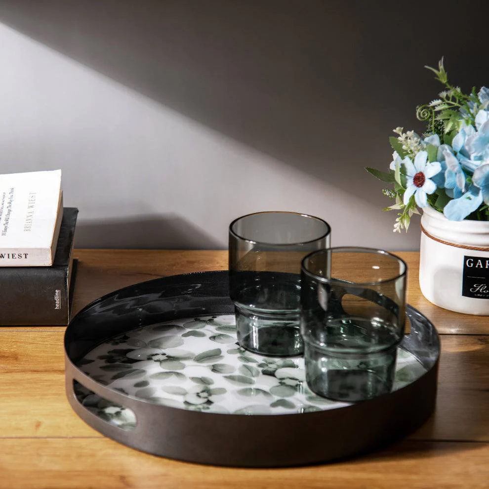 Gunmetal Serving Tray Medium - Periwinkle - Image 4