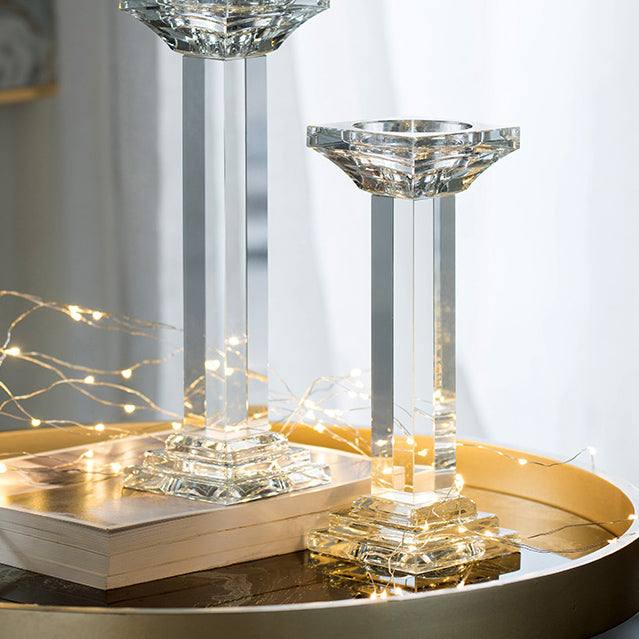 Halo Crystal Candlestand Large - Image 10