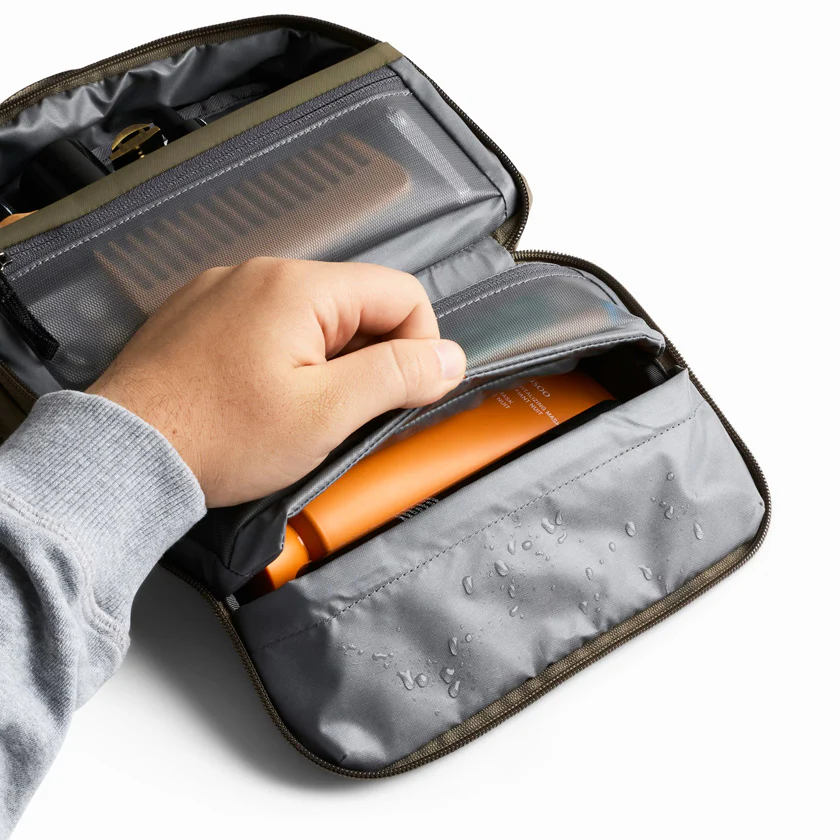 Hanging Toiletry Kit - Seakelp Green - Image 10