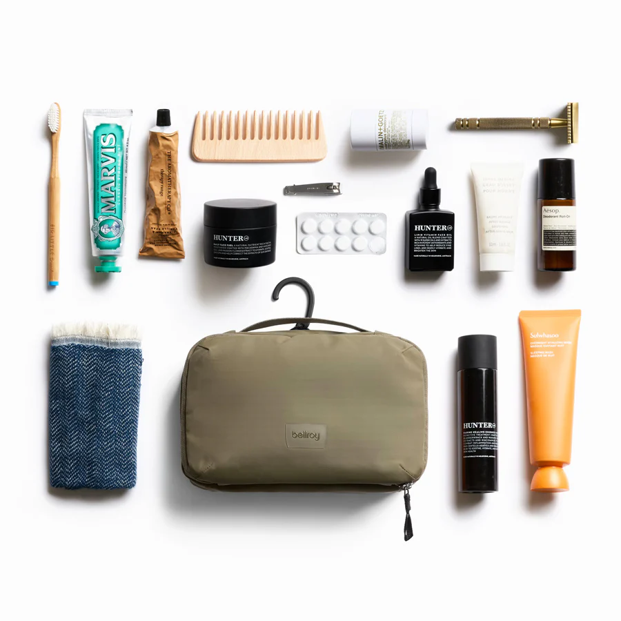 Hanging Toiletry Kit - Seakelp Green - Image 5
