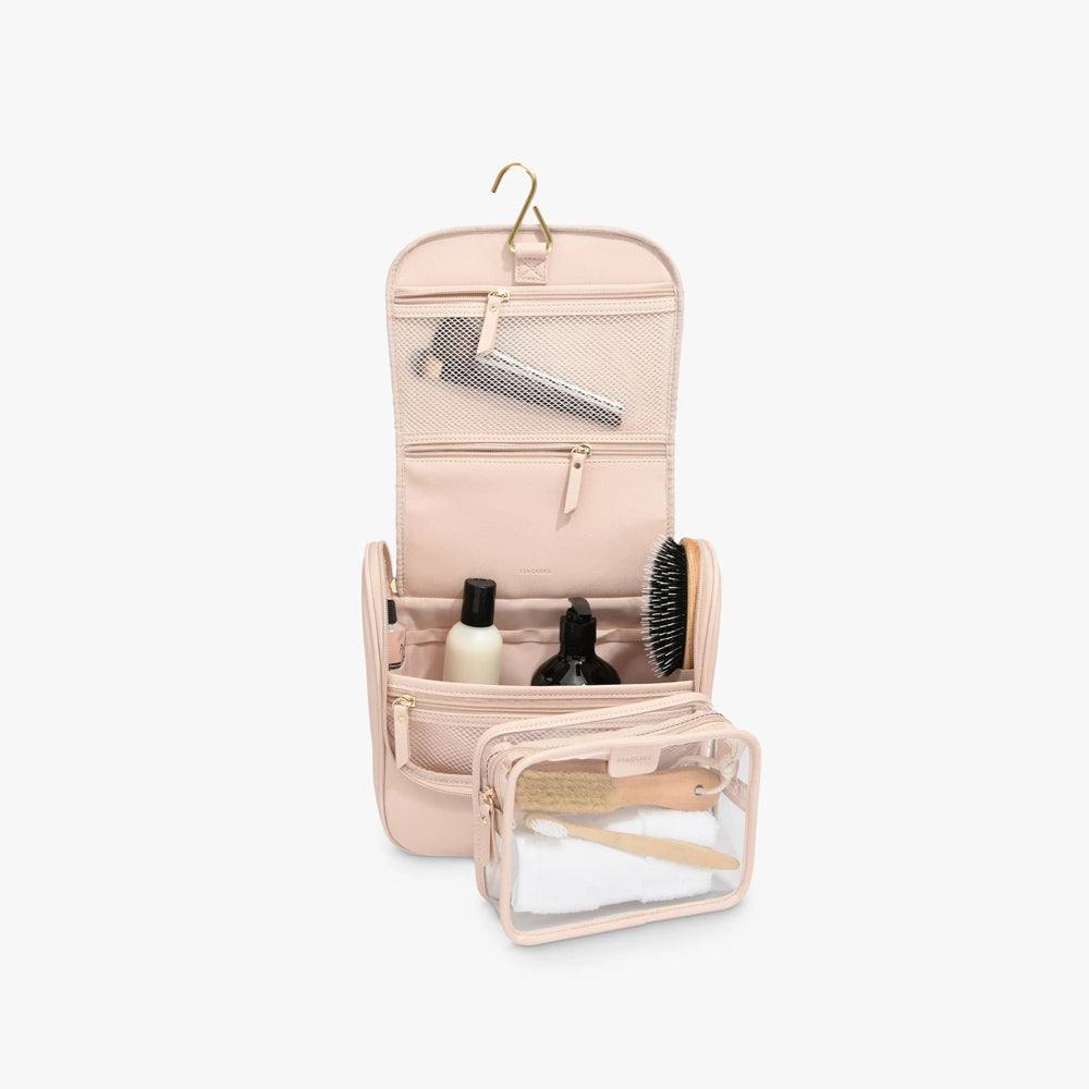 Hanging Travel Washbag Large - Blush Pink - Image 5