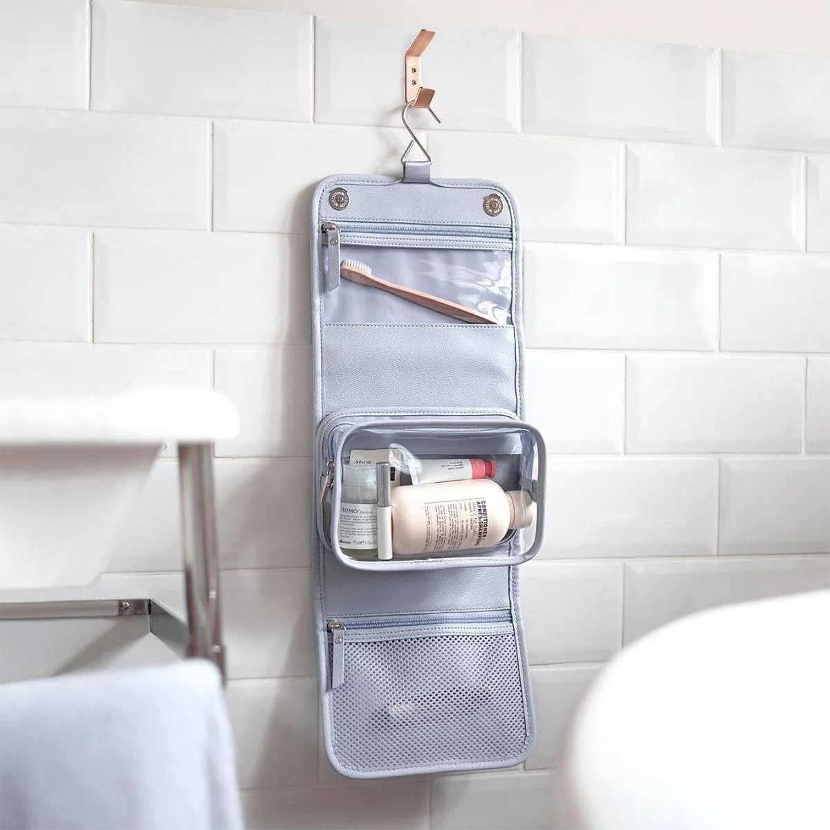 Hanging Travel Washbag - Lavender