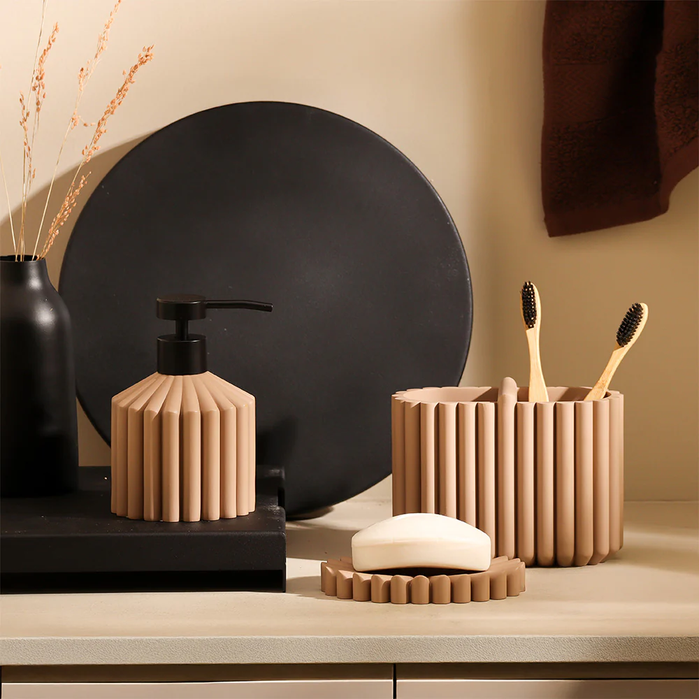 Hanoi Soap Dish - Taupe - Image 3
