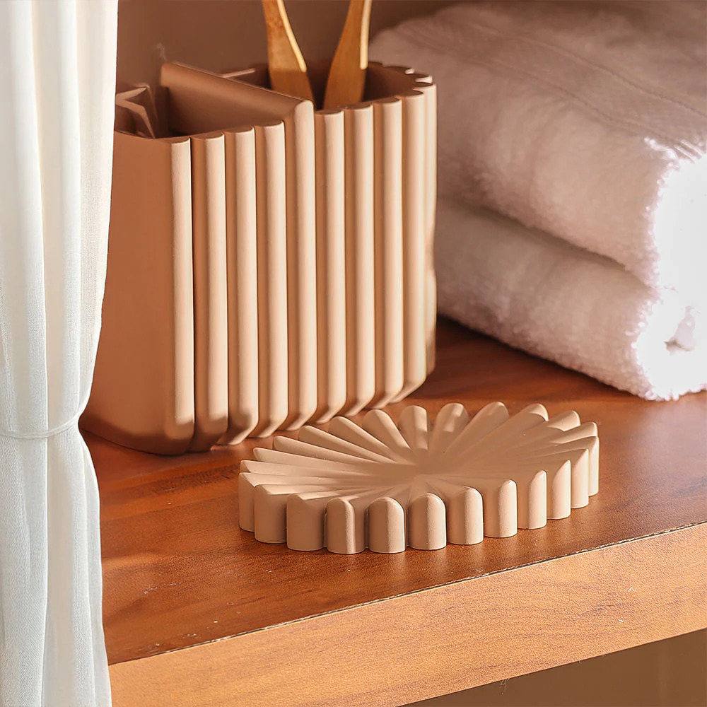 Hanoi Soap Dish - Taupe - Image 4