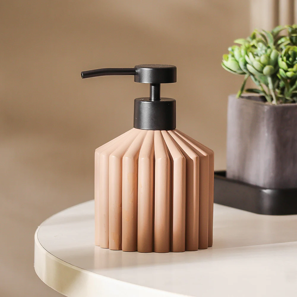 Hanoi Soap Dispenser - Taupe - Image 3