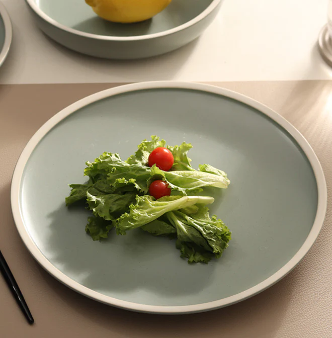Harbor Dinner Plate - Eucalyptus Grey - Image 4