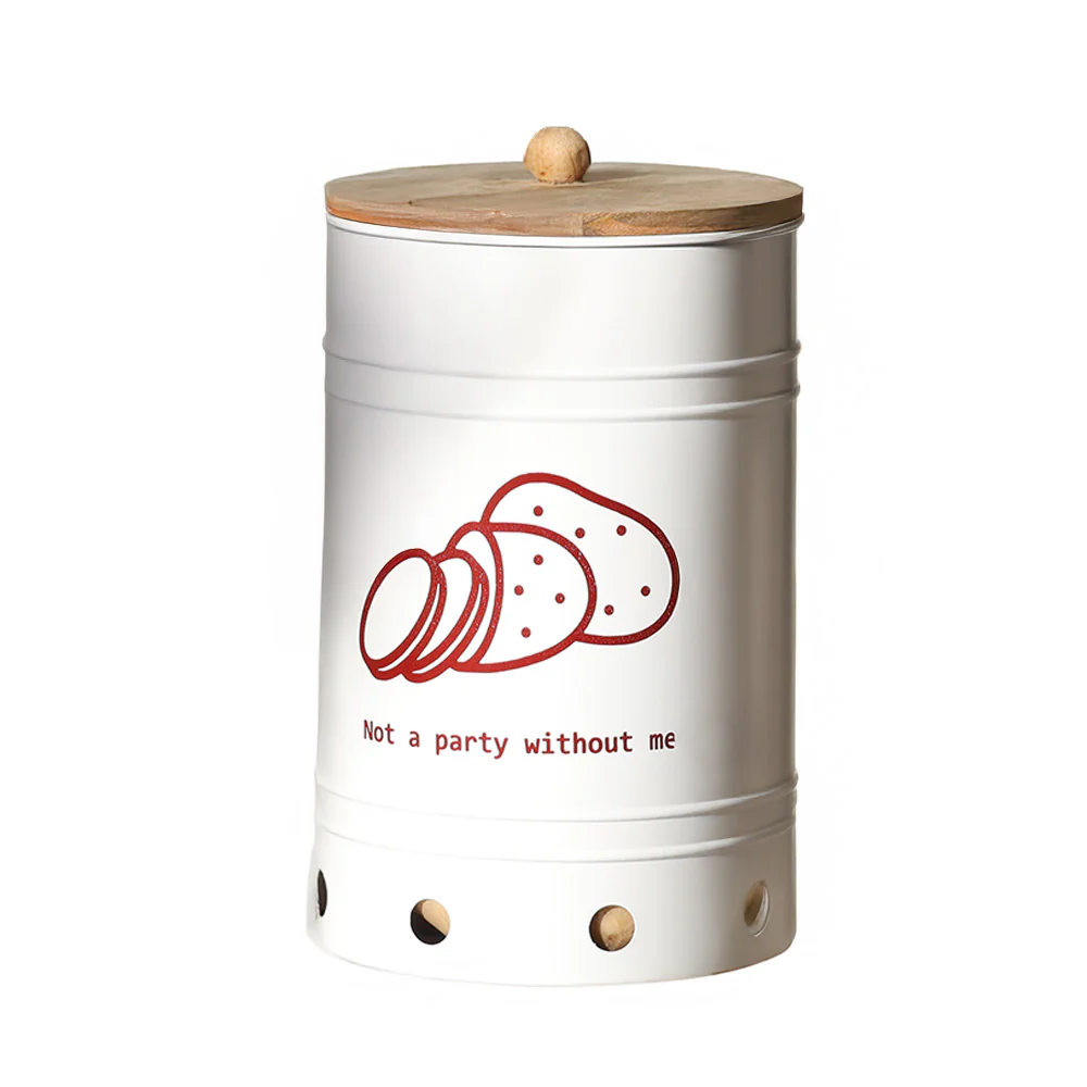 Helm Potato Storage Bin Large - White - Image 3