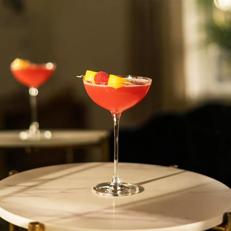 Hepburn Coupe Glasses 195ml, Set of 2 - Image 2