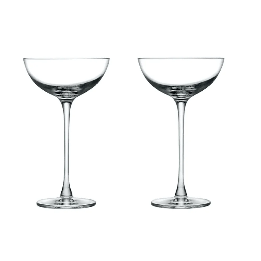 Hepburn Coupe Glasses 195ml, Set of 2 - Image 3