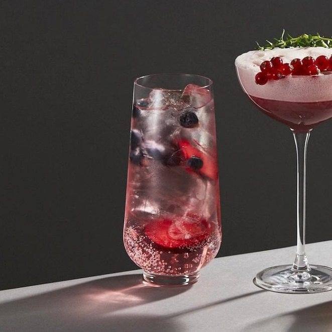Hepburn Long Drink Glasses 425ml, Set of 4