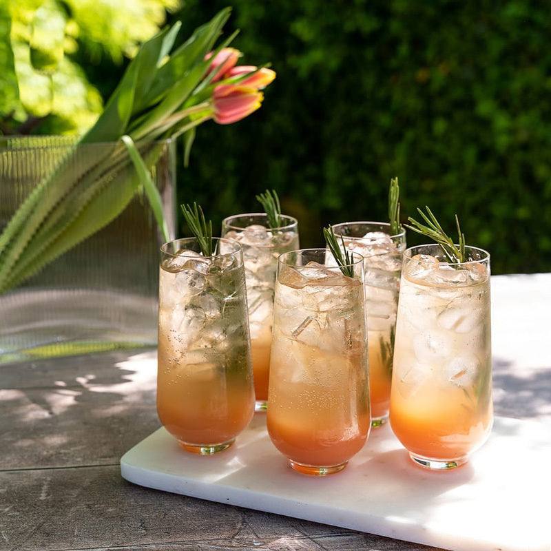 Hepburn Long Drink Glasses 425ml, Set of 4 - Image 5