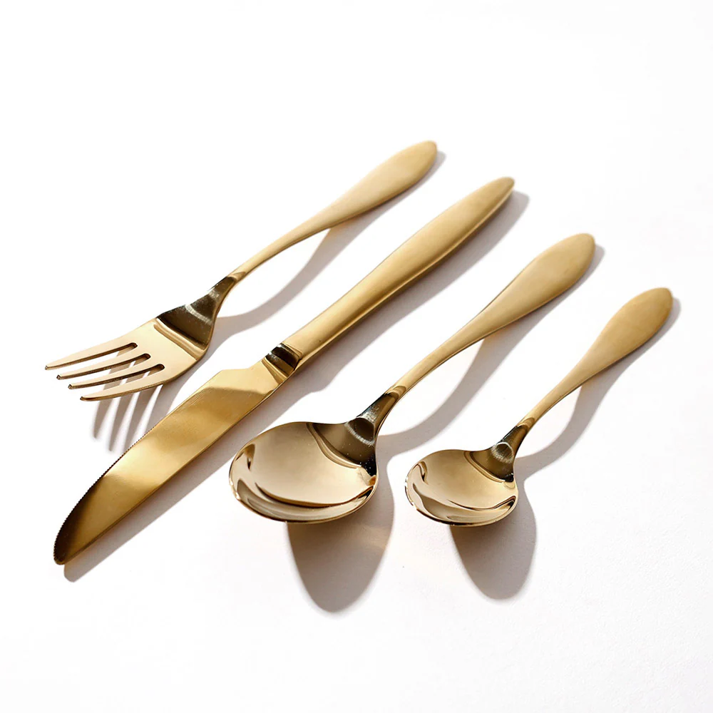 Herald 24-piece Cutlery Set - Gold - Image 3