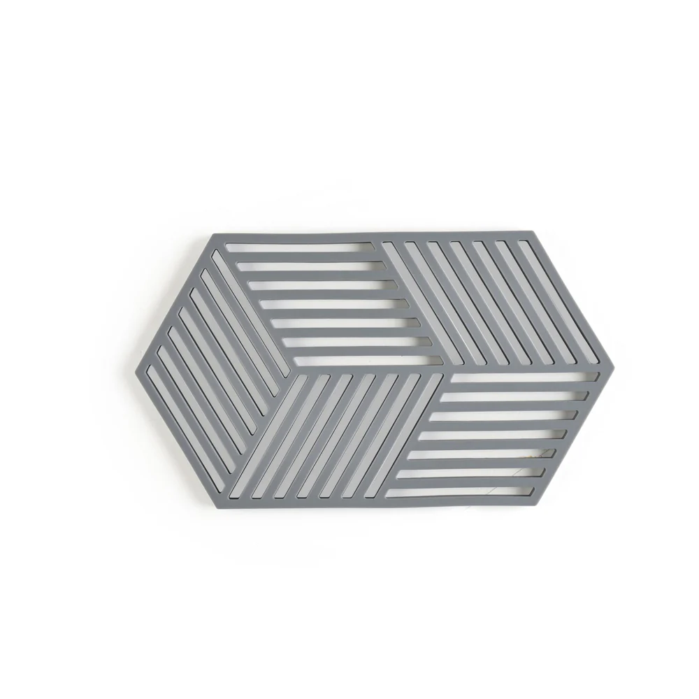 Hexagon Trivet Large - Cool Grey - Image 3