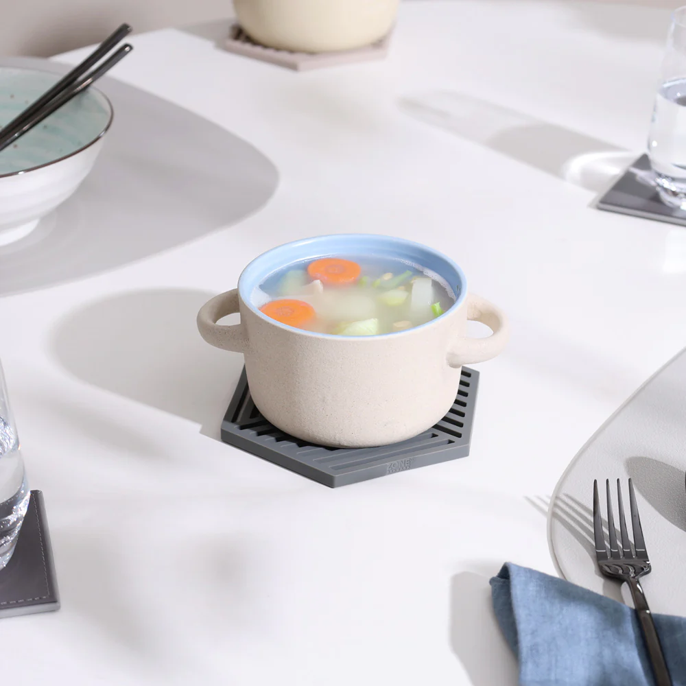 Hexagon Trivet - Cool Grey - Image 4