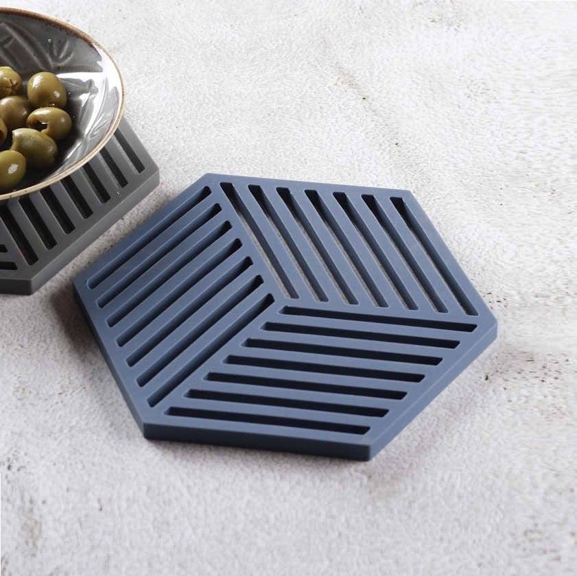 Hexagon Trivet - Denim - Image 7