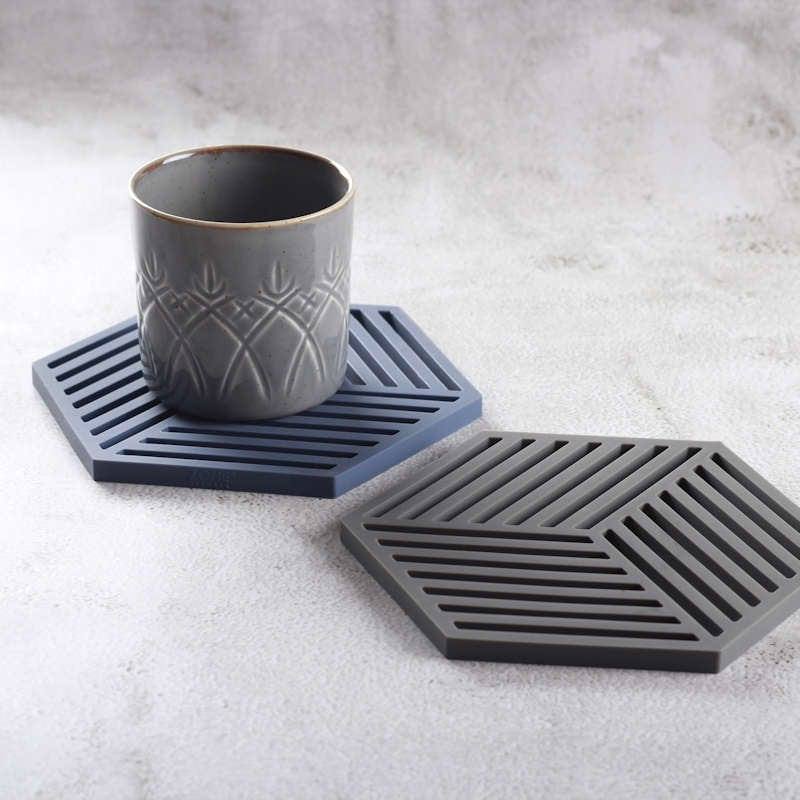 Hexagon Trivet - Denim - Image 8