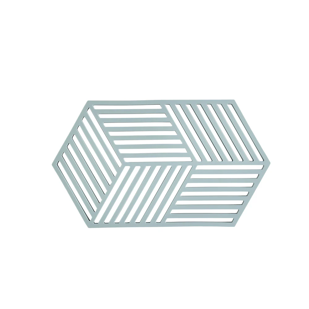 Hexagon Trivet Large - Fog Blue - Image 3