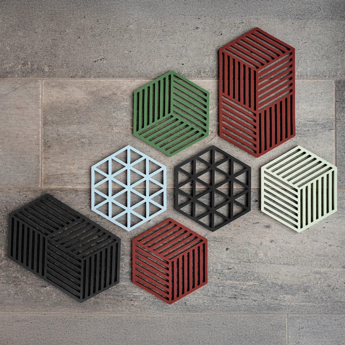 Hexagon Trivet Large - Black - Image 7