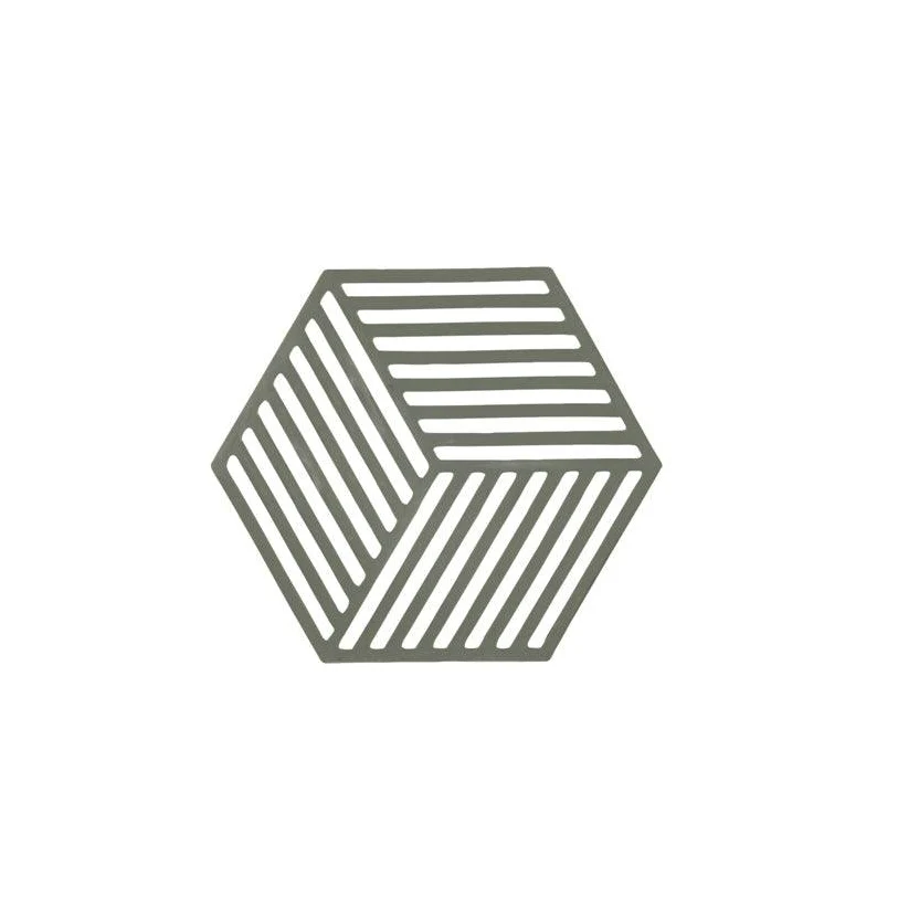 Hexagon Trivet - Olive Green - Image 5