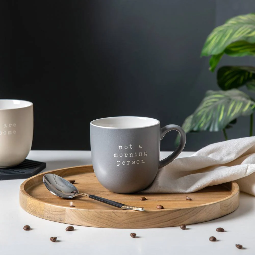 Hey! Coffee Mug - Not a Morning Person - Image 4