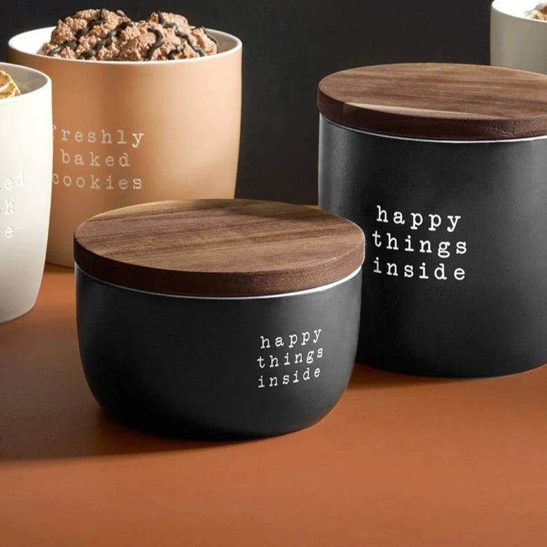 Hey! Storage Jar Medium - Happy Things Inside