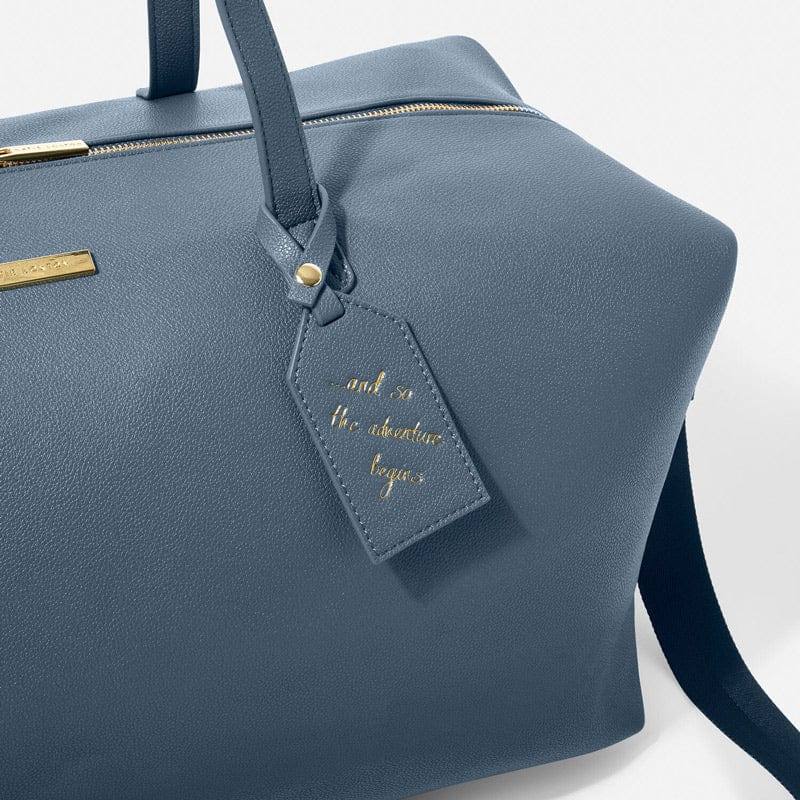 Holdall Weekend Duffel Bag Large - Light Navy - Image 4