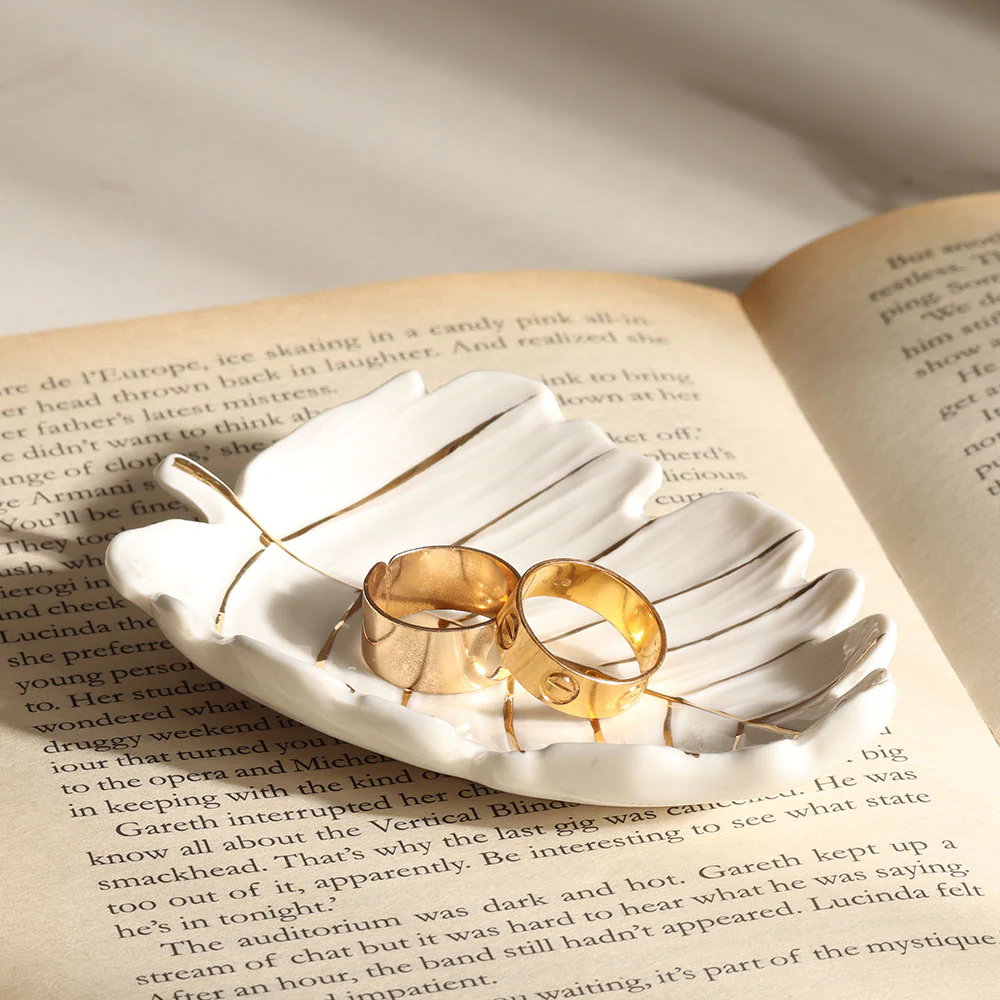 Holly Trinket Dish - Ivory - Image 2