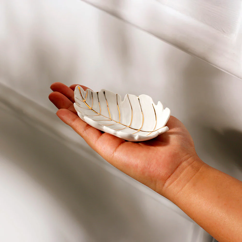 Holly Trinket Dish - Ivory - Image 4