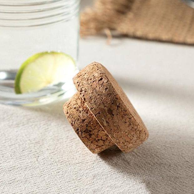 Hoop Glass Bottle with Cork Lid 1000ml - Image 5