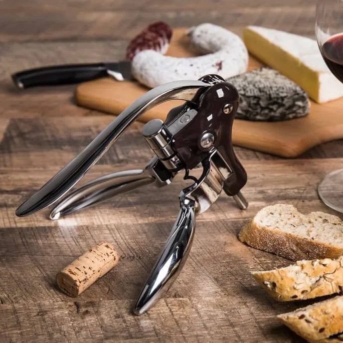 Horizontal Lever Corkscrew - Black