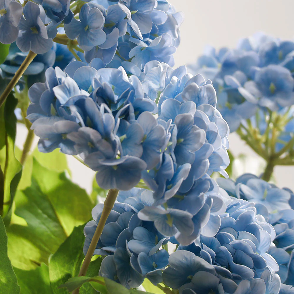 Hortensia Faux Stem - Sky Blue - Image 3