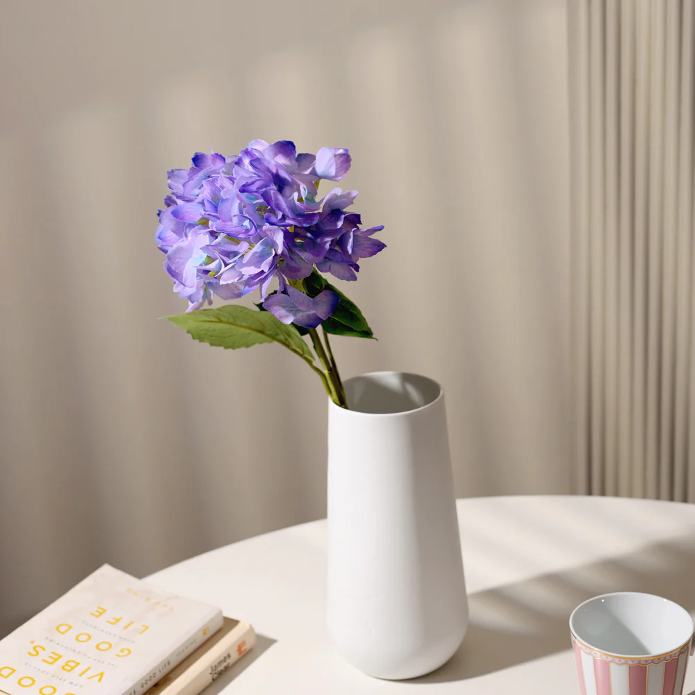 Hydrangea Faux Stem - Amethyst - Image 5